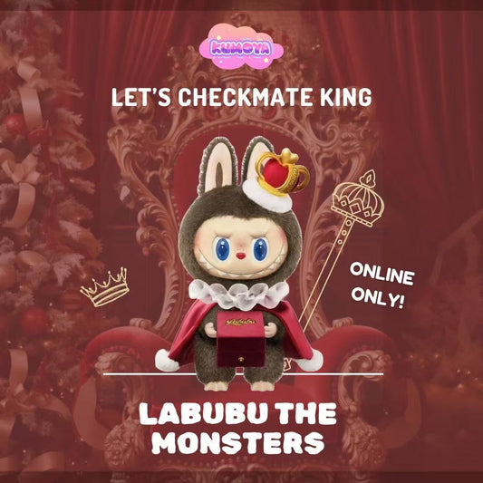 LABUBU THE MONSTERS LET'S CHECKMATE KING
